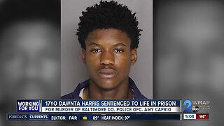 Dawnta Harris sentenced to life for murder of Baltimore County officer