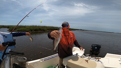 Windy Day Speckled Trout Fishing