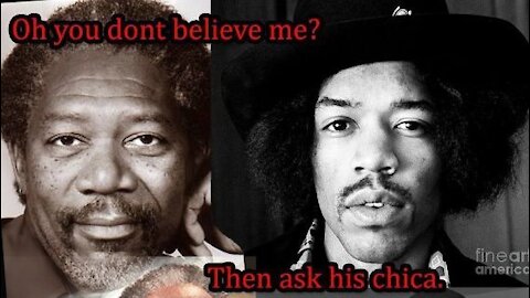 Morgan Freeman Is Jimi Hendrix, Researchers Claim