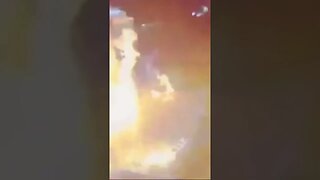 Arsonists Accidentally Light Themselves On Fire #shorts #accidentnews #graphic #dangerous #trending