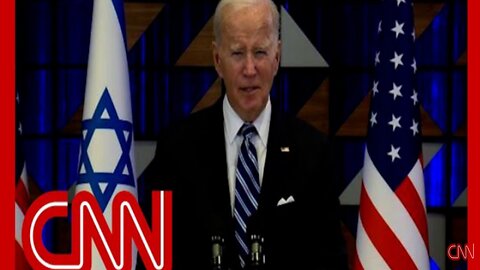 Breaking down what Biden said in Israel amid deadly Gaza hospital strike