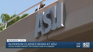 How will ASU handle COVID-19 cases on campus?
