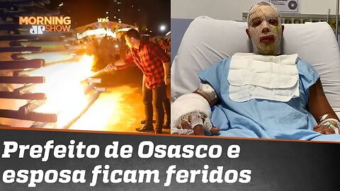 "Minhas filhas pediram para acender a fogueira comigo", diz prefeito de Osasco