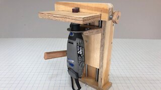 4 in 1!! Drill Press - Router Table - Spindle Sander