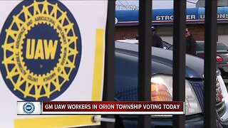 GM UAW workers in Orion Township voting today