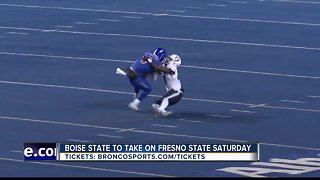 Boise State taking on the Fresno Bulldogs in Mountain West Championship