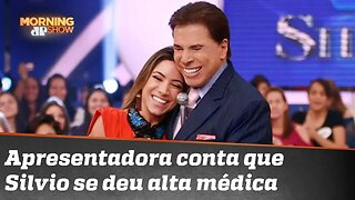 Patrícia Abravanel diz que Silvio Santos venceu a Covid-19