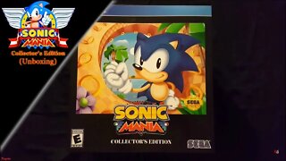 Sonic Mania Collector's Edition (Unboxing)
