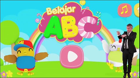 didi and friends belajar ABC with song alphabet
