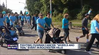Wheels and Teal event to fight ovarian cancer