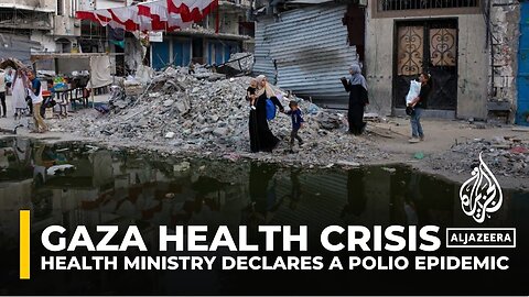 Polio epidemic declared in Gaza in latest sign of worsening health crisis|News Empire ✅