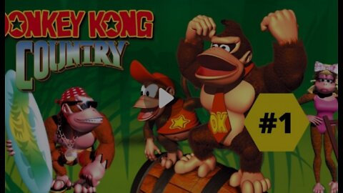 Donkey Kong Country #1 Gameplay
