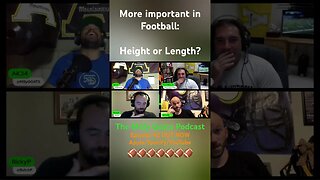 FOOTBALL DEBATE #football #footballshorts #nfl #nflnews #draftkings #podcast #trending #short #joke