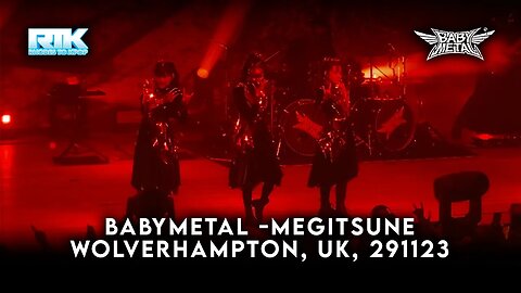 BabyMetal (ベビーメタル) - 'Megitsune' Live, Wolverhampton, 291123 (FanCam)