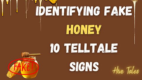 Identifying Fake Honey: Discover the Truth