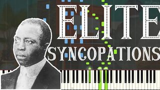 Scott Joplin - Elite Syncopations 1902 (Solo Ragtime Piano Synthesia)