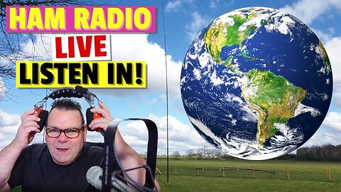HAM RADIO on HF - This is LIVE - Anything Can Happen