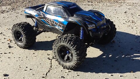 Traxxas X-Maxx Backflips and Tearing It Up