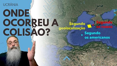 COLISÃO do AVIÃO SU-27 RUSSO com o DRONE MQ-9 AMERICANO foi em ESPAÇO AÉREO INTERNACIONAL