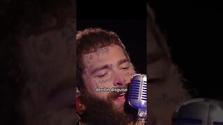 Post Malone Sings Elvis Then Jumps Into The Pool #music #postmalone #elvis #fyp