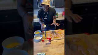 Cooking with MO$ - Chicken Alfredo Pasta