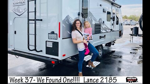 Week 37 - We Found a Lance 2185!!