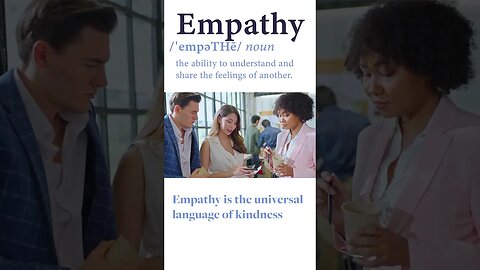 Empathy is the universal language of kindness. 🌍🤝 #BeKind #servantleadership