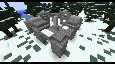 Minecraft let's build - Stonehenge (mostly silent)