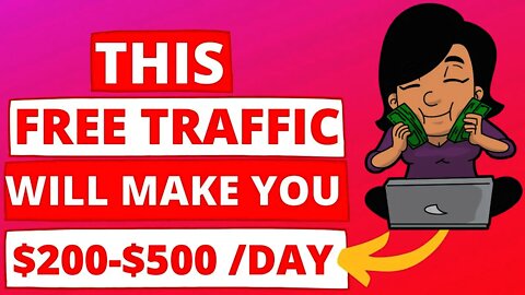 EARN $200 $500 Per Day Using Free Traffic | Affiliate Marketing | Easy Money