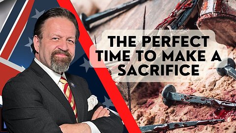 The perfect time to make a sacrifice. ADF's Jeremy Todesco with Sebastian Gorka on AMERICA First