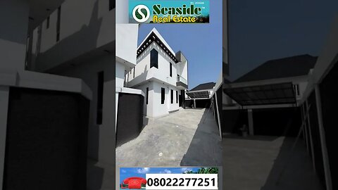 5 BEDROOM FULLY DETACHED DUPLEX FOR SALE @ #Chevron Toll Gate, #Lekki, #Lagos. Price: ₦125m Only !!!