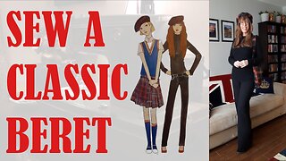 🔶🔥 SEW A CLASSIC BERET 🔥🔶| BUDGETSEW #sewing #fridaysews #sewingproject