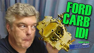 Know Your Ford Carburetor!