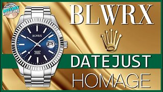 I Hate That I Like This Watch! | BLWRX Rolex Datejust Homage 42mm 200m Automatic Unbox & Review