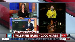 Wildfires continue to rage in Southern California