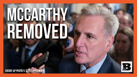 HISTORIC: House Votes to Remove Kevin McCarthy from Speakership