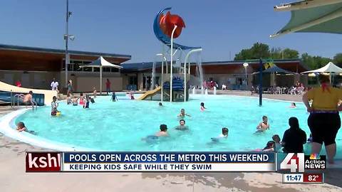 Keeping kids safe while they swim