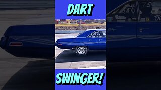Dodge Dart Swinger Laying Down Some Rubber! #shorts
