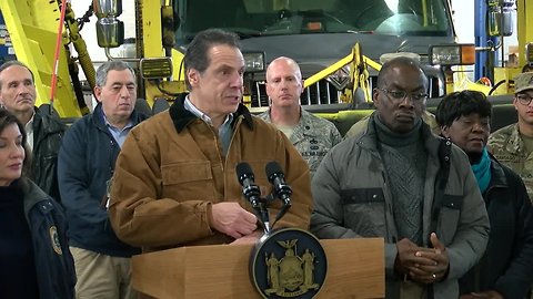 Governor Cuomo: "It is a major storm, it's nothing to be trifled with"