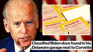 MORE Classified Documents Found In Joe Biden's Garage Next To His Corvette | This Is A COMPLETE Joke