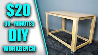 How To Build a Workbench Easy & Cheap - DIY