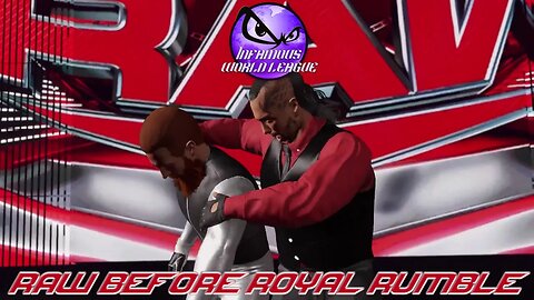 WWE 2k22 Season 1 Week 24: Raw Before Royal Rumble