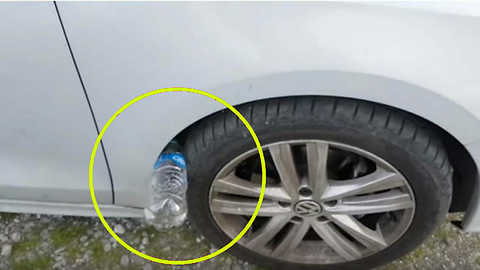 Ako vidite plastičnu flašicu na točku vašeg automobila možete biti u opasnosti
