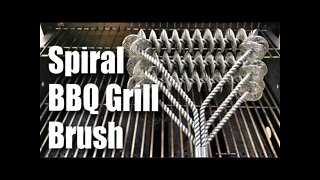 17" BBQ Bristle Free Grill Cleaner Brush Review