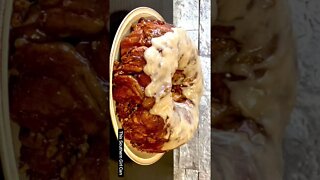 Pumpkin Spice Monkey Bread with Cream Cheese Glaze