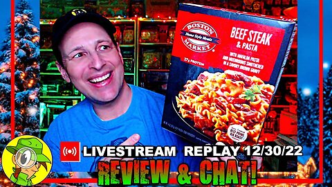 Boston Market® BEEF STEAK & PASTA Review 🥩🍝 Livestream Replay 12.30.22 ⎮ Peep THIS Out! 🕵️‍♂️
