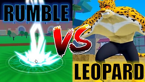 RUMBLE VS LEOPARD THE META BATTLE!!