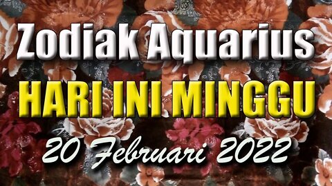 Ramalan Zodiak Aquarius Hari Ini Minggu 20 Februari 2022 Asmara Karir Usaha Bisnis Kamu!