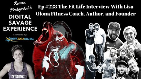 Ep 228 The Fit Life Interview With Lisa Olona Fitness Coach, Author, and Founder