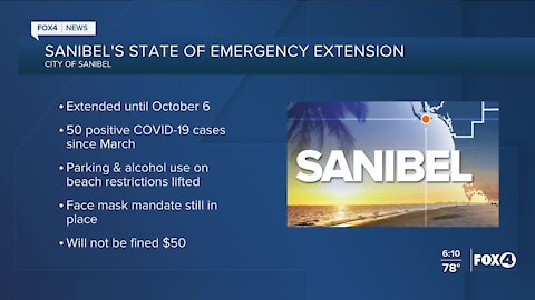 Sanibel's state of emergency extension
